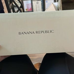 Banana Republic Black Patent Leather Ballet Flats